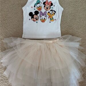 Mickey and Friends tank with Tutu